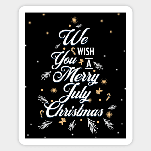 Christmas in July Sticker